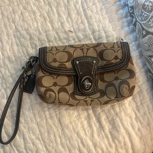 Coach wristlet